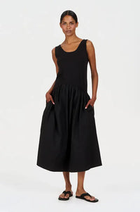 Komodo Neema Black Dress - The Mercantile London