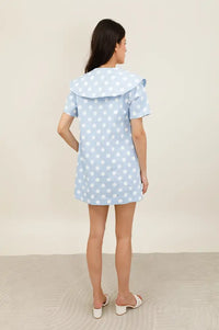 Daphne Lulu Sailor Polka Dot Dress