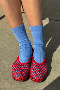 Le Bon Shoppe Her Periwinkle Socks - The Mercantile London