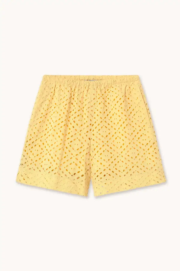 The Tiny Big Sister Yellow Shorts - The Mercantile London