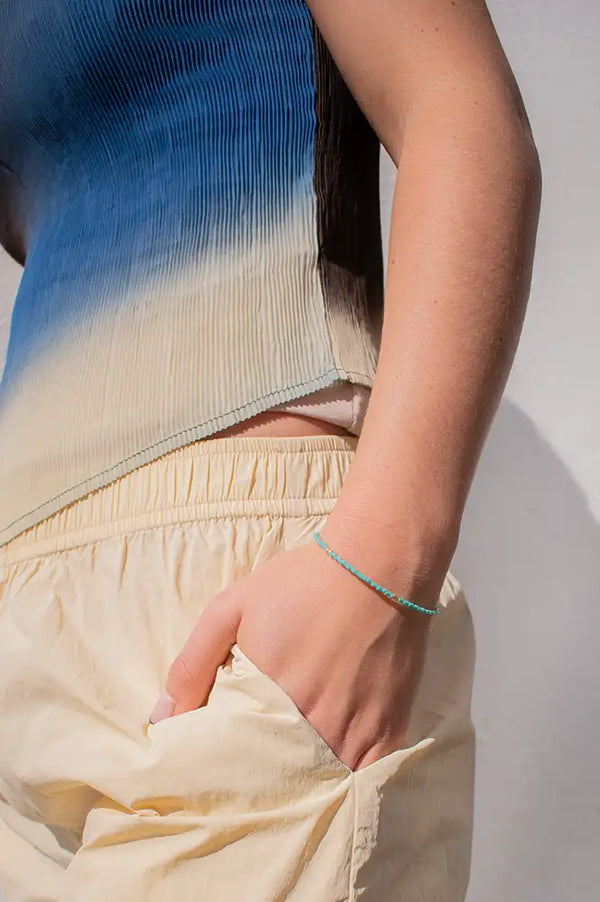 MAAS Turquoise Cami Bracelet - The Mercantile London