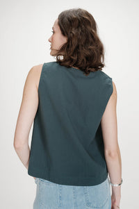 Grace & Mila Vagabond Emerald Top - The Mercantile London
