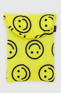 Baggu Smiley Puffy Tablet Sleeve - The Mercantile London