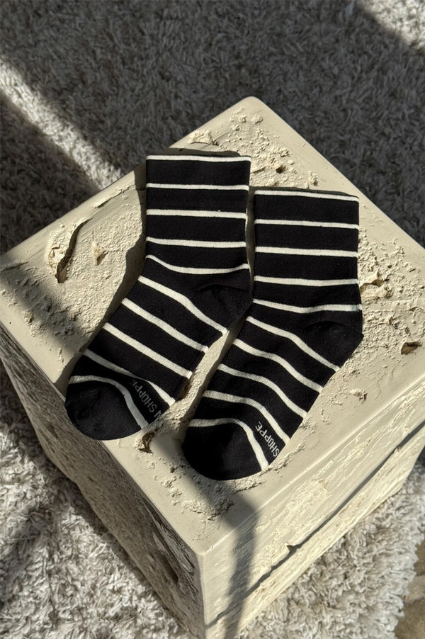 Le Bon Shoppe Wally Black Socks