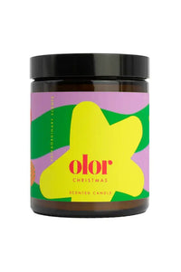 Olor Christmas Candle