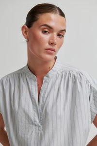 Second Female Sarisa Cashmere Blue Top - The Mercantile London