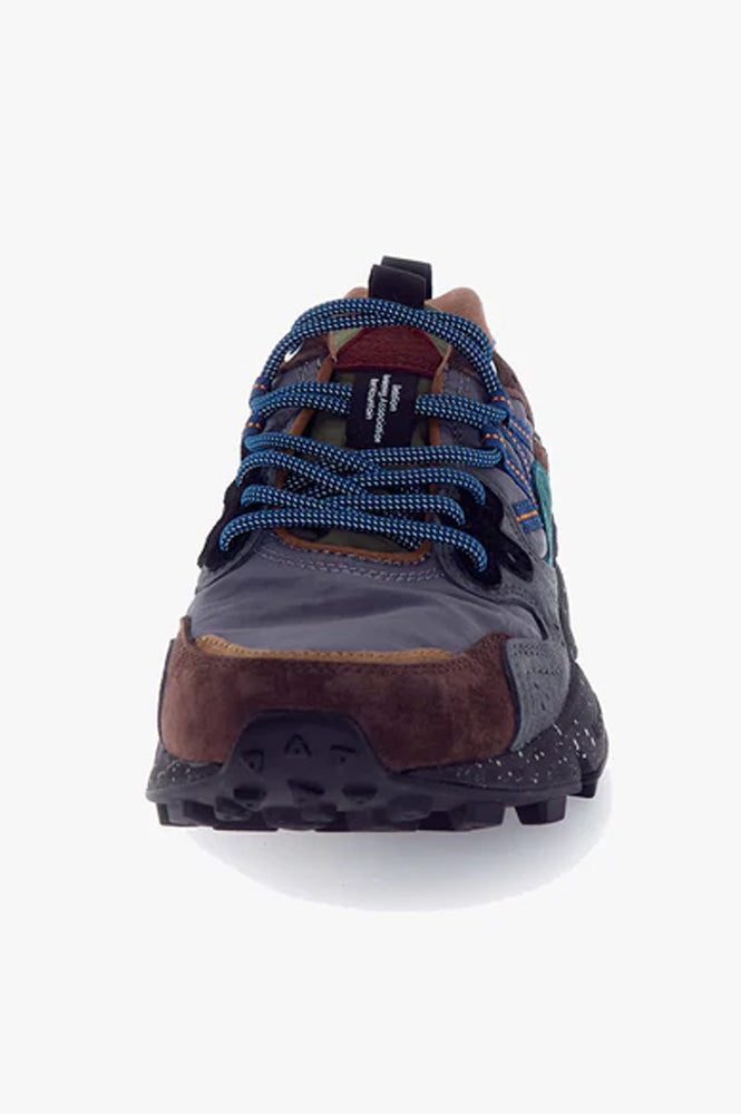 Flower Mountain Yamano Anthracite Black Dark Grey Trainers - The Mercantile London