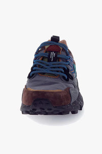 Flower Mountain Yamano Anthracite Black Dark Grey Trainers - The Mercantile London