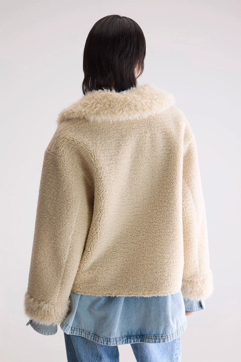 Bellerose Jakarta Mineral Shearling Jacket - The Mercantile London