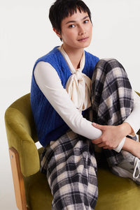 Compania Fantastica Black Check Trousers - The Mercantile London