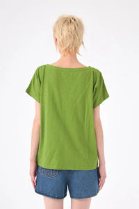 Chicosoleil Roxy Peridot Green T-Shirt - The Mercantile London