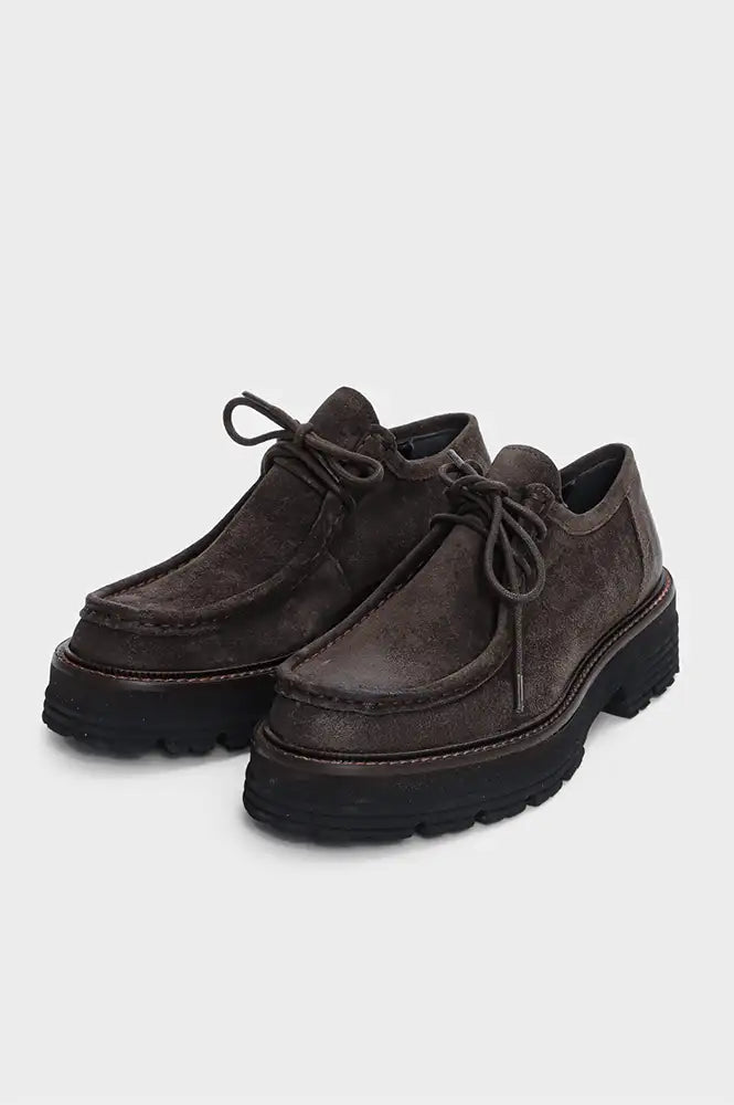 Bukela Sienna Mole Brown Suede Shoes