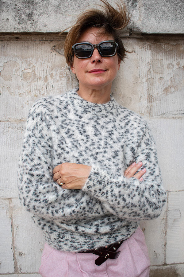 Des Petits Hauts Dalmatian Knit Jumper - The Mercantile London