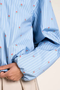 Flotte Darius Oxford Blue Waterproof Bomber Jacket - The Mercantile London