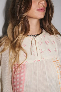 Stella Forest Maya Ecru Blouse - The Mercantile London