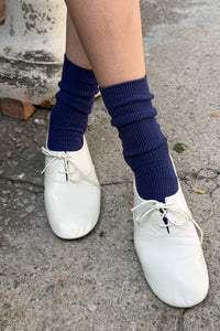 Le Bon Shoppe Navy Trouser Socks