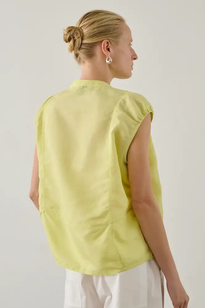 Soeur Danube Bright Yellow Blouse - The Mercantile London