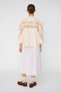 Stella Nova Soft Powder Embroidery Anglaise Shirt