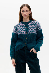 Baum Und Pferdgarten Colin Dark Sea Cardigan