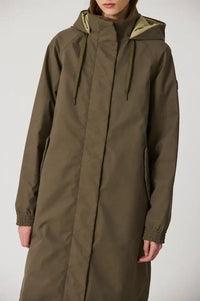 Tantä Hielo Sea Turtle Green Waterproof Parka