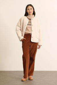 Garance Brandy Ecru Jacket - The Mercantile London