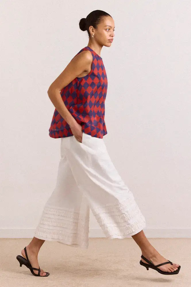 Damson Madder Florintina Off-White Bloomers - The Mercantile London