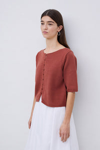 Yerse Sailor Oxide Blouse - The Mercantile London