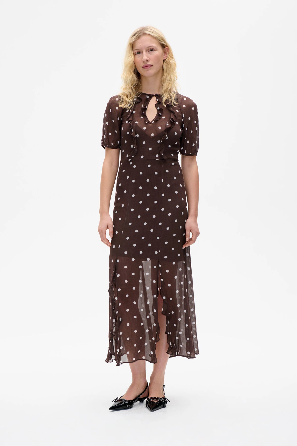 Baum Und Pferdgarten Alara Coffee Bean Dress - The Mercantile London