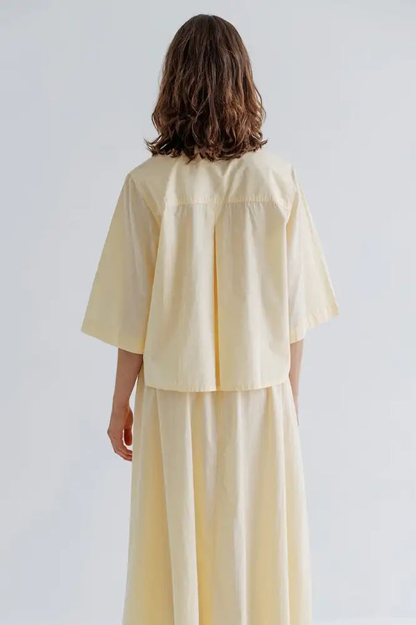 Project AJ117 Hortense Butter Shirt - The Mercantile London