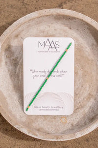 MAAS Emerald Cami Bracelet - The Mercantile London