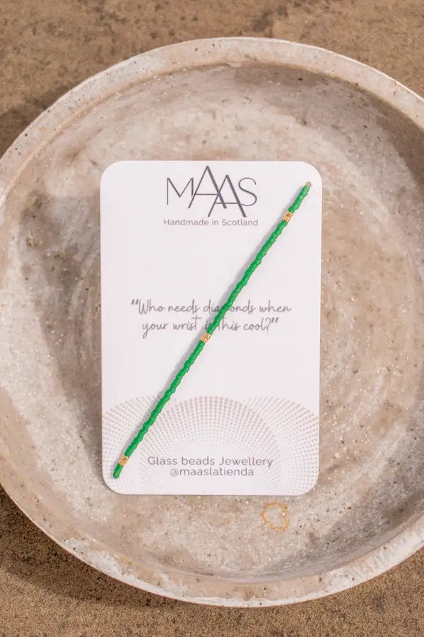 MAAS Emerald Cami Bracelet - The Mercantile London