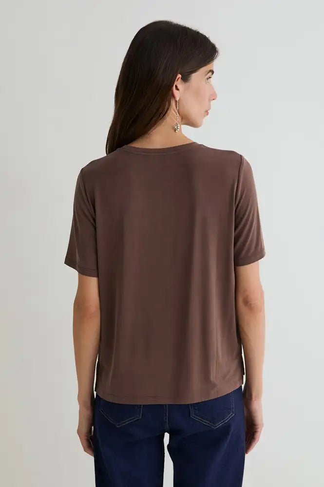 Yerse Chocolate Soft-Touch T-Shirt