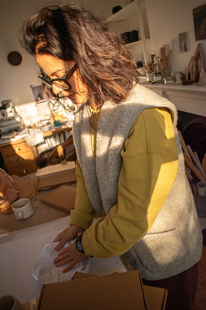 Le Bon Shoppe Naturelle Ochre Top - The Mercantile London