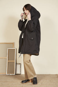 Orfeo Billy Navy Parka - The Mercantile London