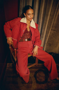 Seventy + Mochi Frida Faded Rose Jacket - The Mercantile London