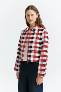 Thinking Mu Astrid Cheshire Checks Jacket