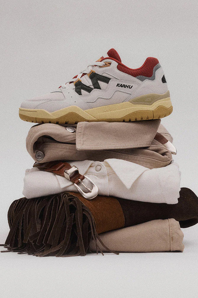 Karhu Fusion XT Blanc & Pineneedle Trainers - The Mercantile London