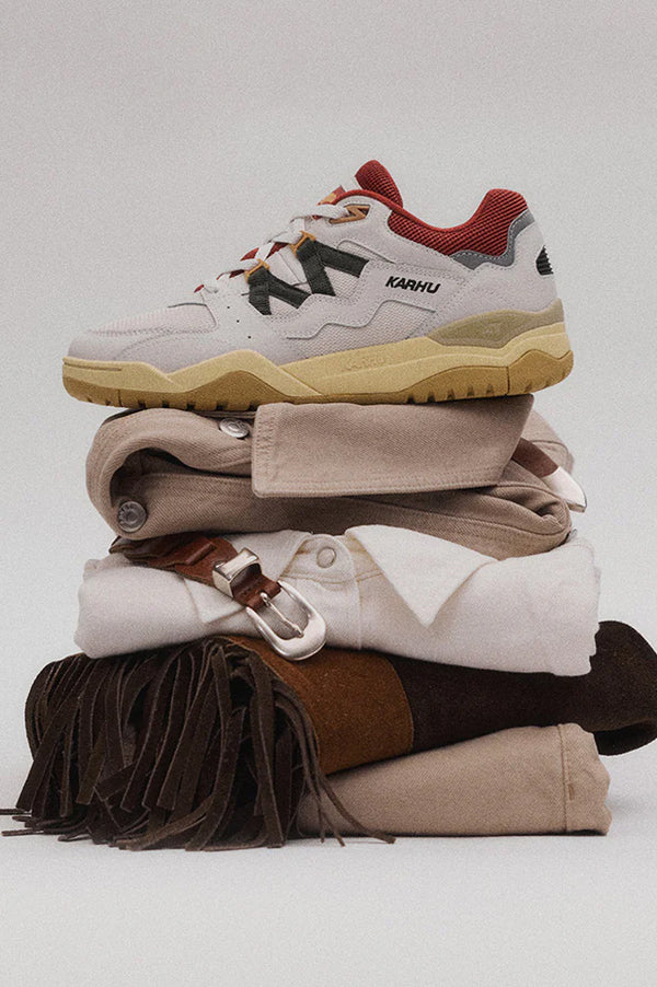 Karhu Fusion XT Blanc & Pineneedle Trainers - The Mercantile London