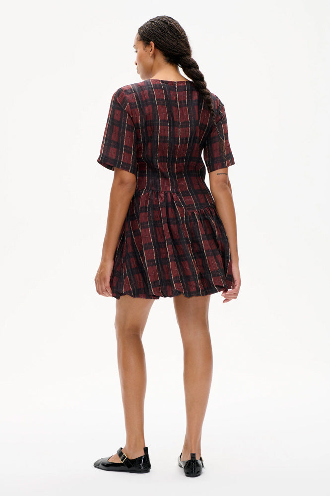 Baum Und Pferdgarten Astrid Red Check Dress - The Mercantile London