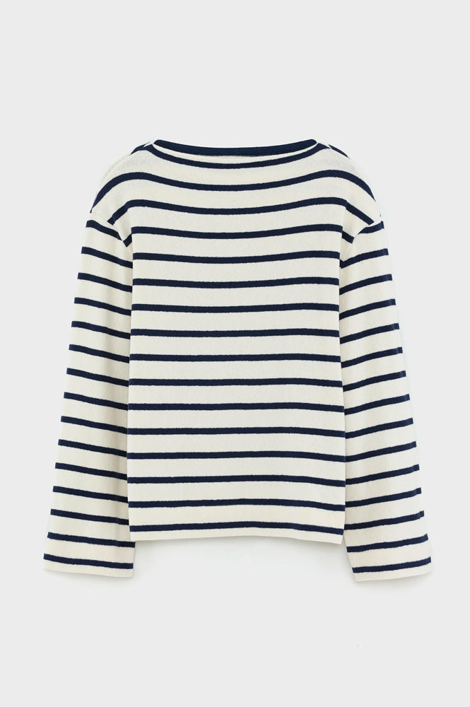 Bellerose Fonsy Relaxed Stripe T-Shirt - The Mercantile London