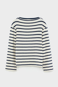 Bellerose Fonsy Relaxed Stripe T-Shirt - The Mercantile London
