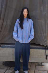 ICHI Berisel Barrel Leg Jeans - The Mercantile London