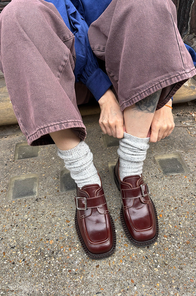 Billi Bi Castagno Giamaica Buckle Loafer - The Mercantile London