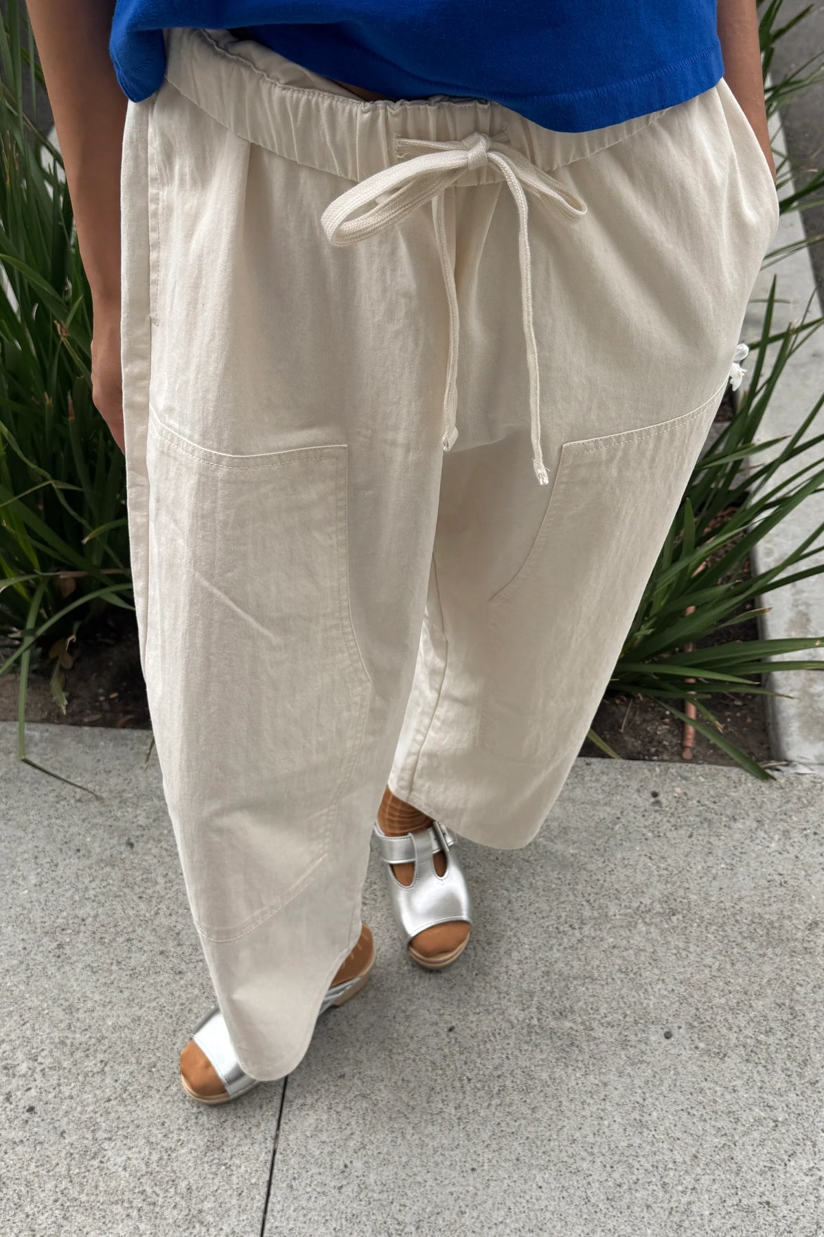 Le Bon Shoppe Gardener Ecru Pant