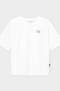 Dedicated Vadstena Cat Pose White T-Shirt - The Mercantile London