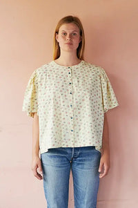 Habiba Little Bow Vanilla Butterfly Shirt