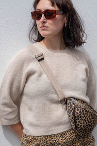 Numph Selma Grey Morning Jumper - The Mercantile London