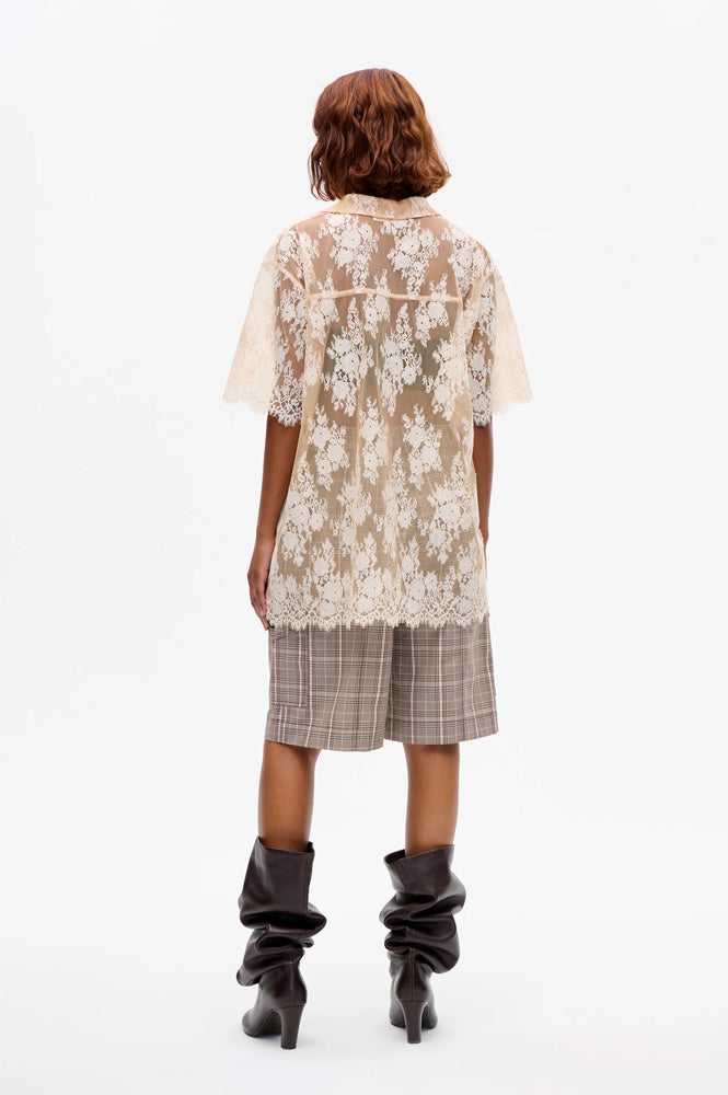 Baum Und Pferdgarten Mannica Frappe Lace Shirt - The Mercantile London