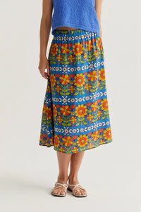 Compania Fantastica Garden Print Skirt - The Mercantile London