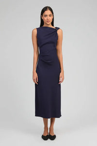 An'ge Milana Marine Dress - The Mercantile London